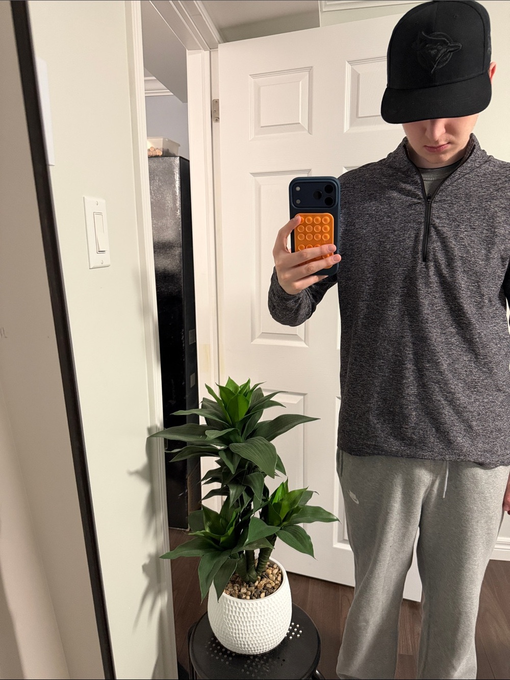 lululemon athletica Heathered Charcoal Quarter-Zip Pullover